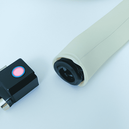 What is the function of the glass fiber sleeve on the re-sensor?