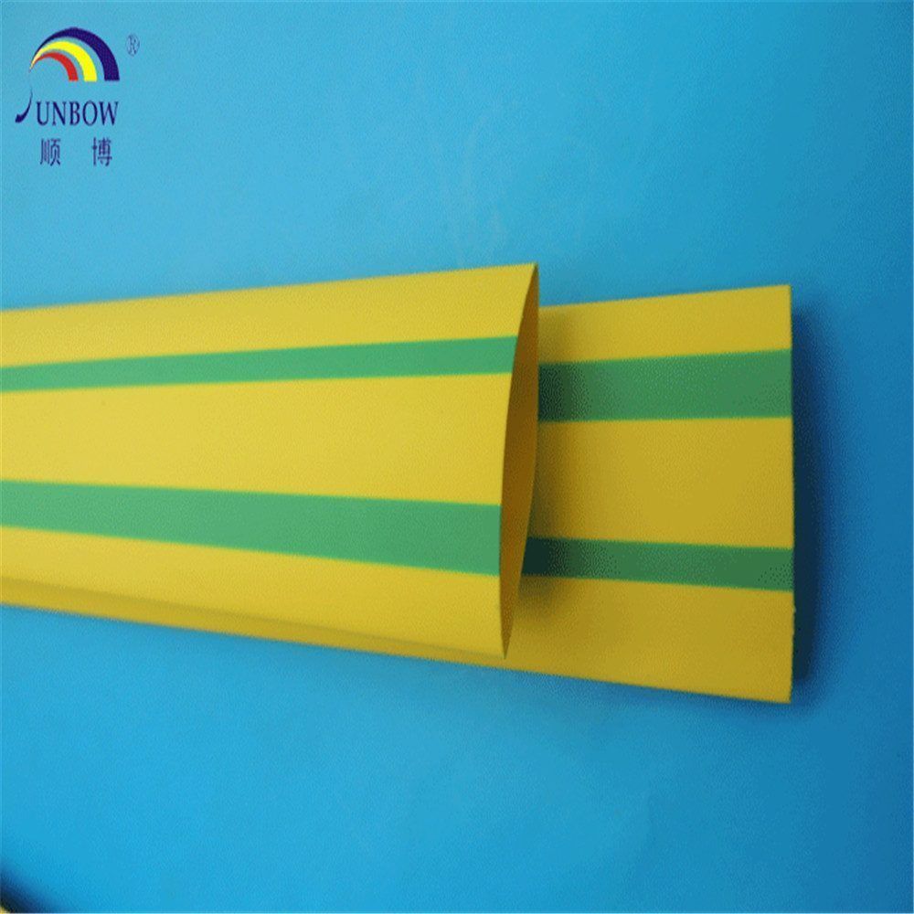 What is the main application direction of Yellow-Green Heat shrink Tube?