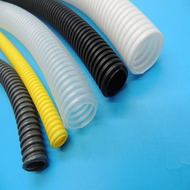 Application of corrugated pipes in high and low voltage wiring harnesses