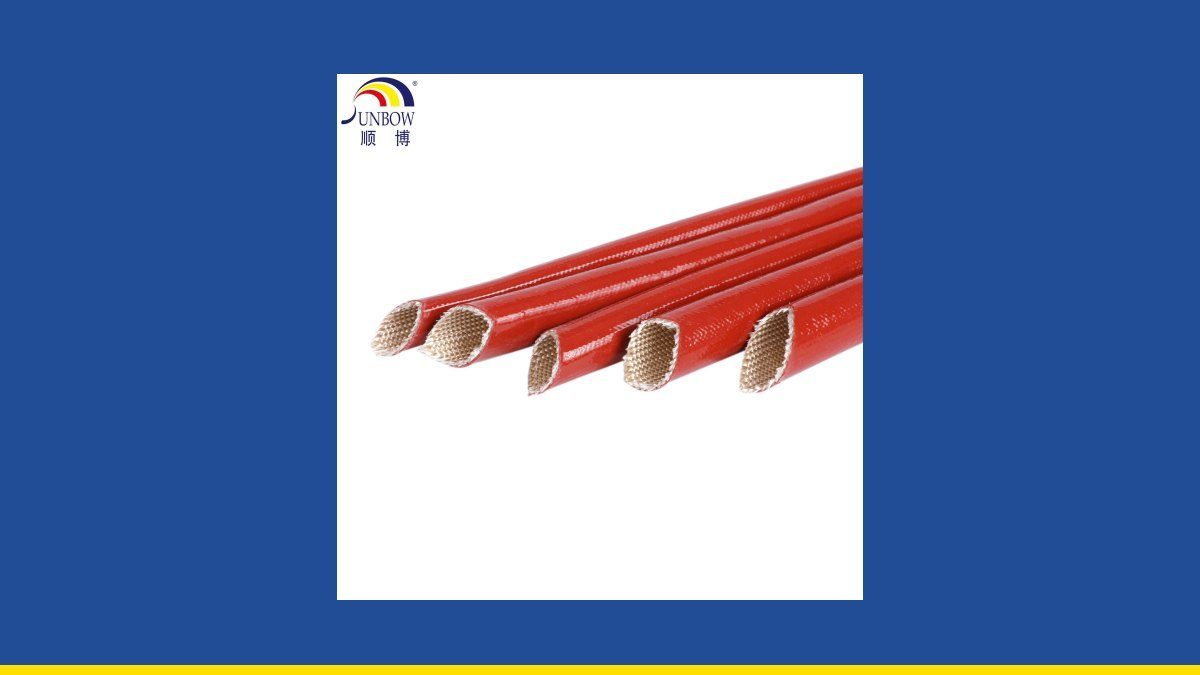 How does Glass fiber high -stick silicon rubber sleeve work?